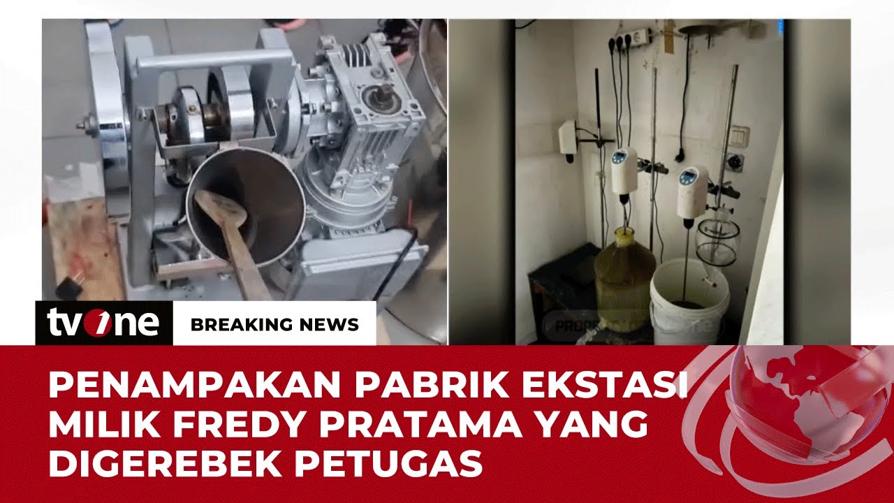 [BREAKING NEWS] Polisi Gerebek Pabrik Ekstasi dan Amankan Empat Orang | tvOne