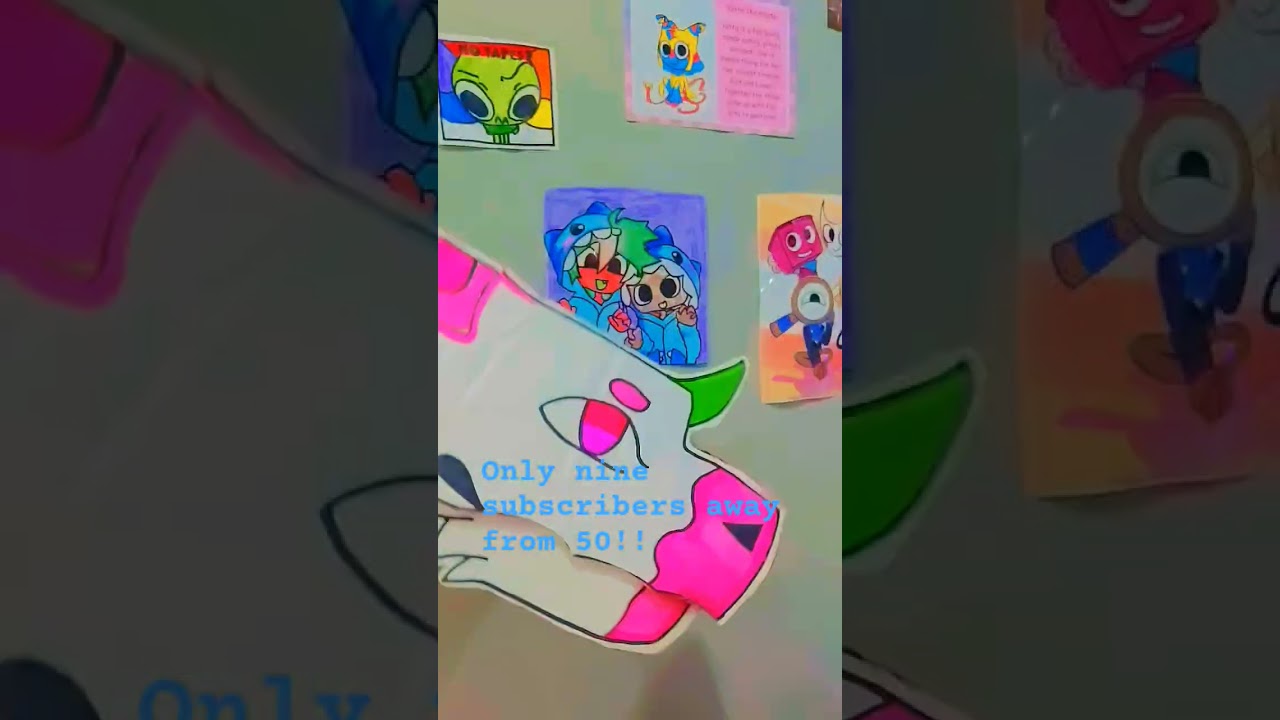 only nine subs away!! we're so close!!! 