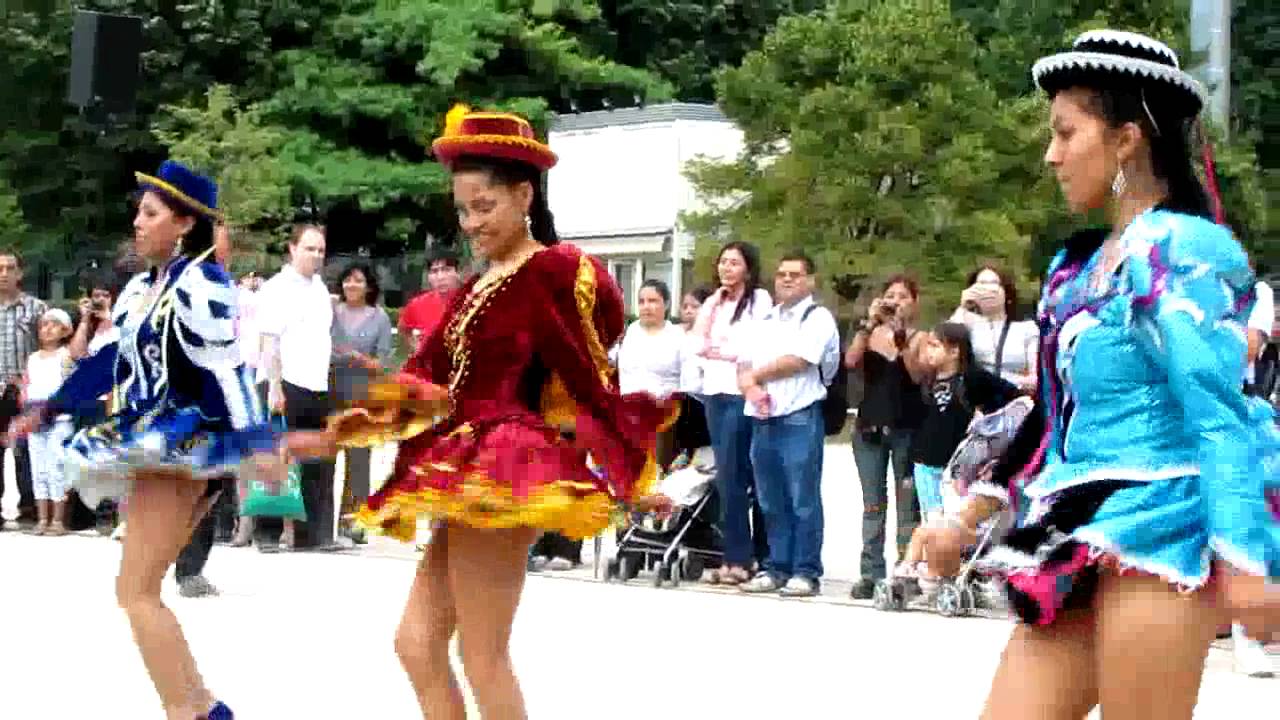 Caporales à la Fête Nationale de Bolivie sur TV28 (4ème p.) Fiesta