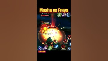 MASHA VS FREYA 😤 |MOBILE LEGENDS BANG BANG #mlbb  #shrots