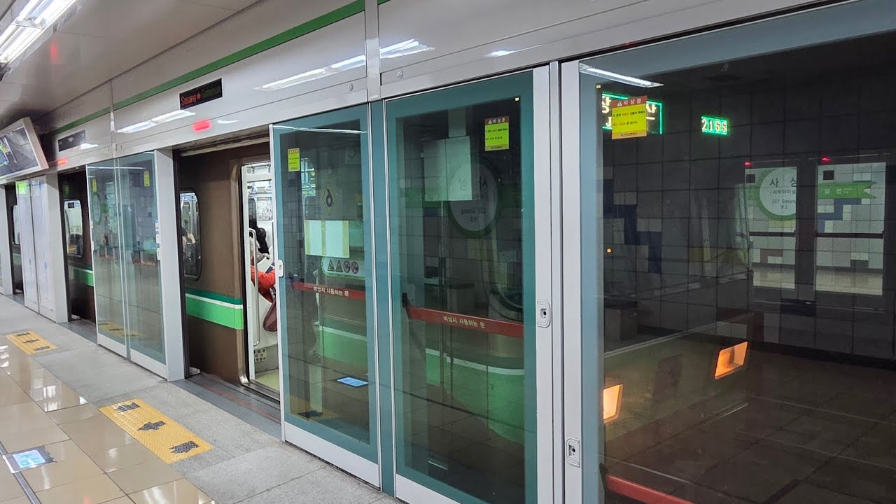 부산교통공사[Hu Metro] 부산 2호선 [덕천~모라]역 구간 장산행 237편성 2001년식 현대로템(구.한국철도차량) VVVF-GTO(알스톰) 2차분 전동차 주행영상