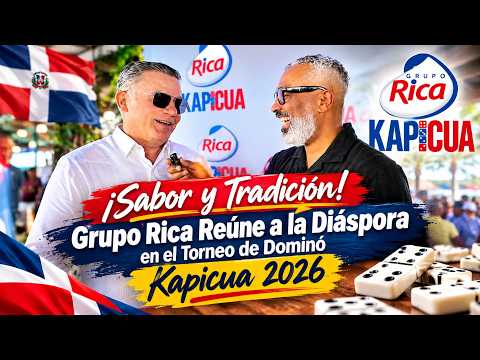 ¡Sabor y Tradición! Grupo Rica Reúne a la Diáspora en el Torneo de Dominó Kapicua 2026