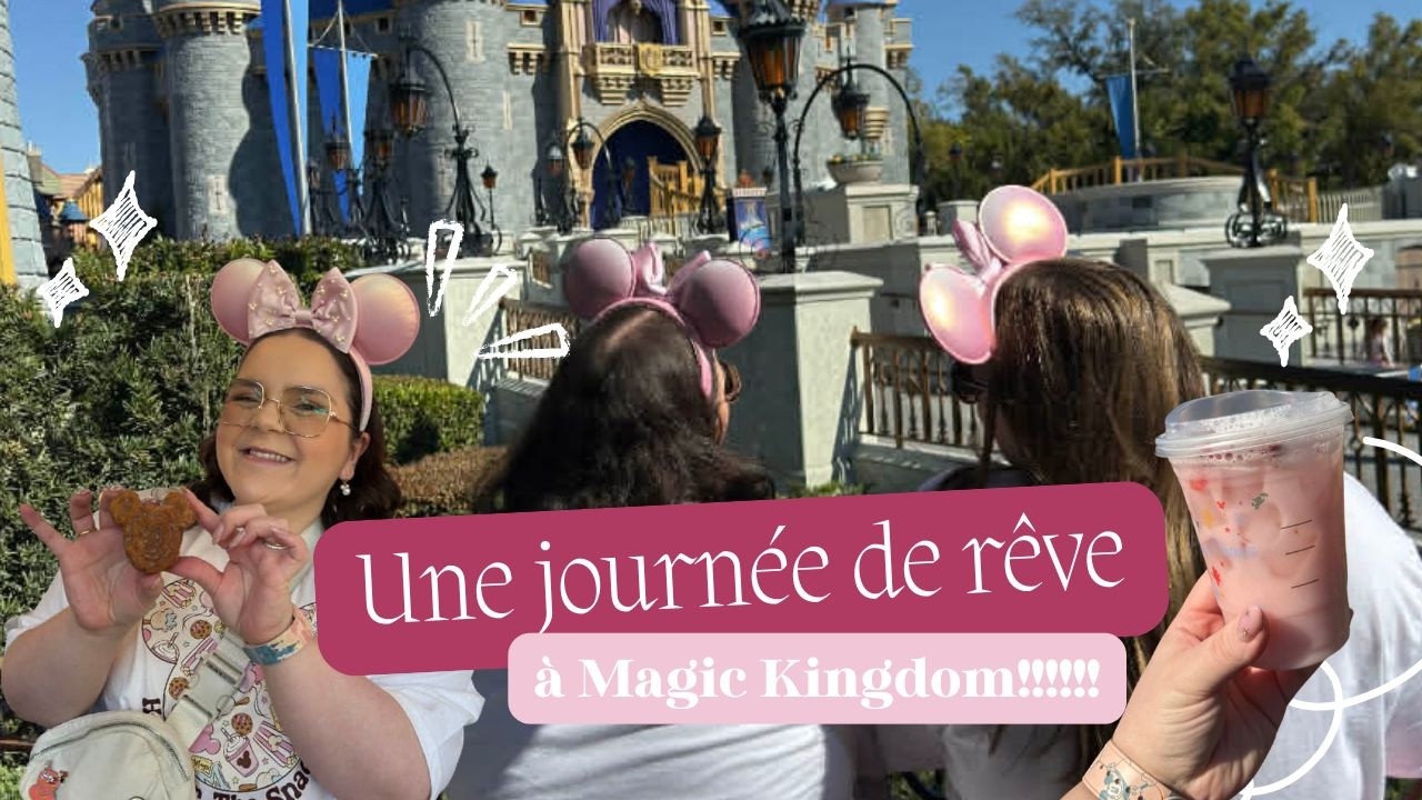 VLOG #744 : Passe la journée avec nous à Magic Kingdom - soirée extra spéciale!!!!!!!💖