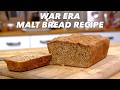 Baking No-Knead Malted Bread from a War Era Vintage UK Cookbook