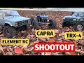 Axial Capra vs. TRX-4 Sport vs. Element RC Enduro - best crawler of 2019 shootout