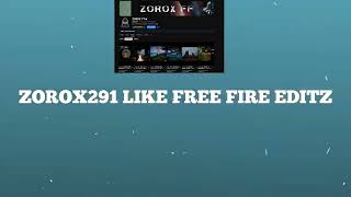 TUTORIAL BY LIKE @ZOROX291 STYLE FREE FIRE EDIT | IN CAPCUT PC