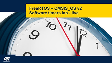 FreeRTOS on STM32 v2 - 19b Software timers - LIVE lab