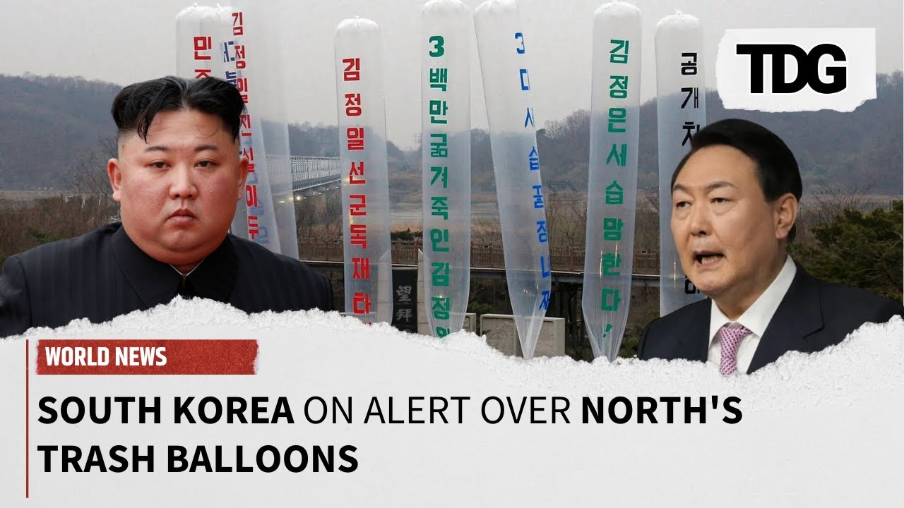 North Korea's Trash Balloon Retaliation | The Daily Guardian - YouTube