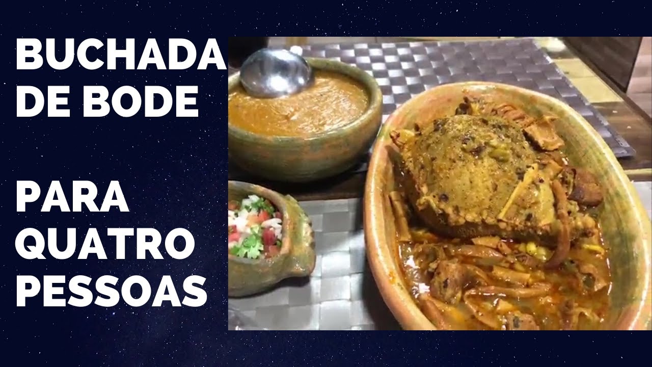 Buchada de Bode para quatro pessoas YouTube
