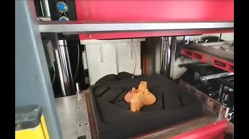 Metal casting foundry automatic green sand horizontal flaskless moulding machine with core setting