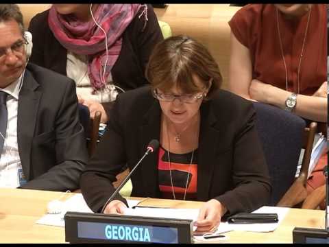 გამოსვლა ათასწლეულის განვითარების ფორუმზე