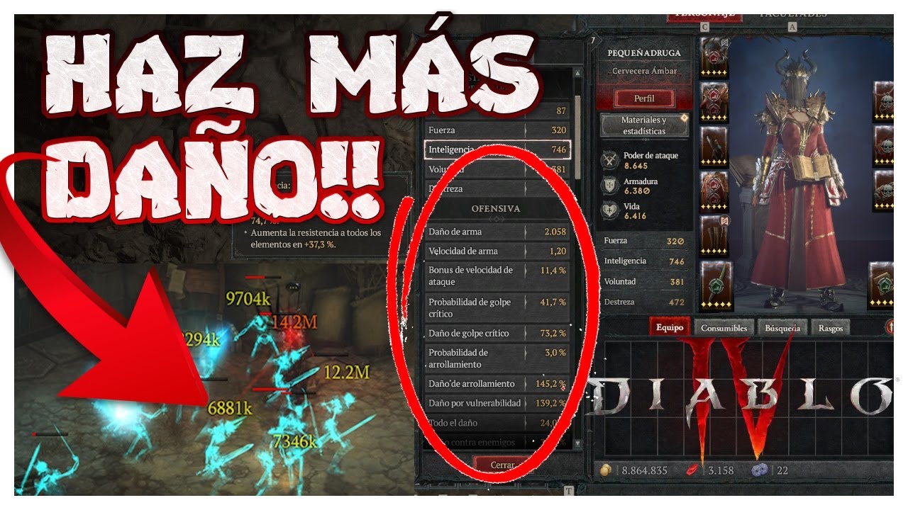 ESTADÍSTICAS QUE HARÁN QUE TU PERSONAJE HAGA MÁS DAÑO