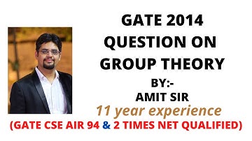 223. gate 2014 questions on group theory