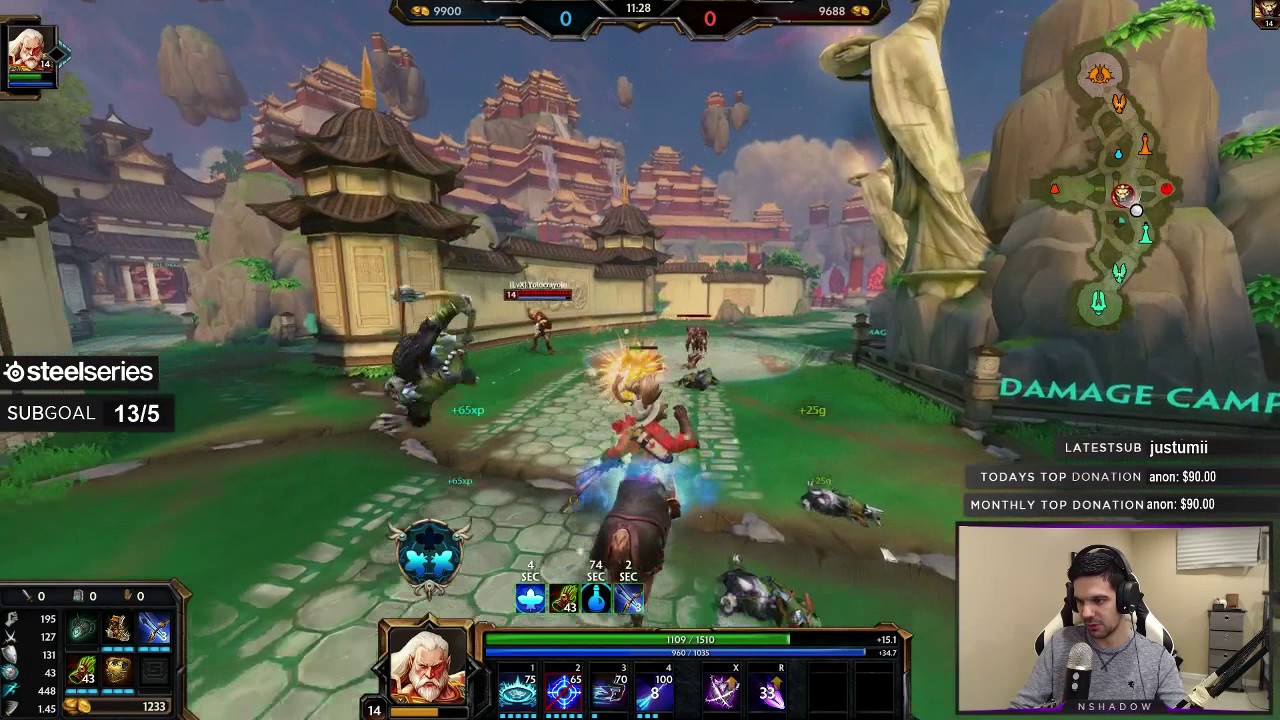 Smite: S4 Duel! | Any God to Masters! | Chiron vs Anhur | #15