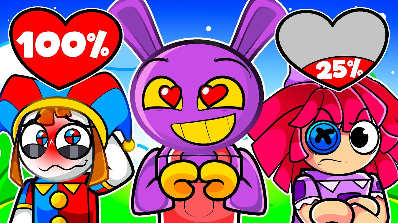 Jax fez o TESTE DO AMOR do Circo Digital no Roblox