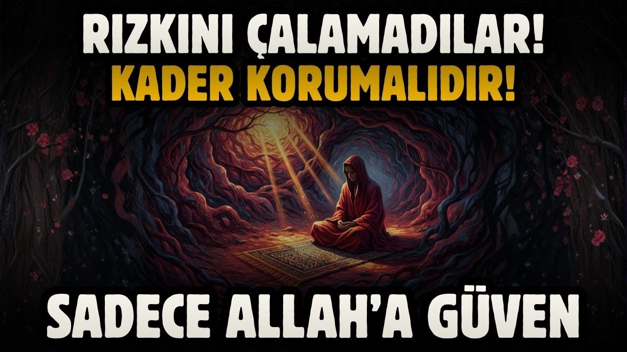 RIZKINI ÇALAMADILAR! KADER KORUMALIDIR! SADECE ALLAH'A GÜVEN!