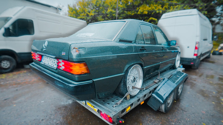 WE BOUGHT A DIESEL MERCEDES (With a problem...)