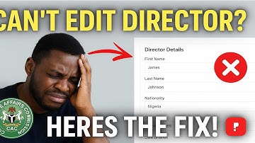 day 7 CAC Business Name Registration Error Fixed! | Can
