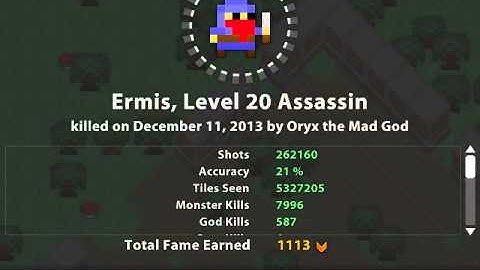 ROTMG: 2/8 Assassin O2 death