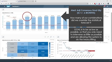 SAP IBP Dashboards for DP: Making Adjustments Count