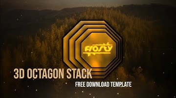 Avee Player Visualizer - 3D Octagon Stack Visualizer Template - Free Download Template