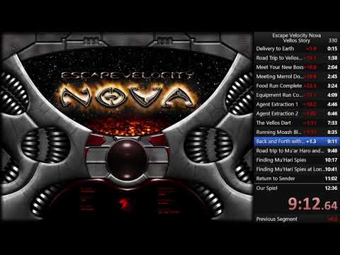 Escape Velocity Nova Speedrun (Any%, Vell-os Story) in 14:22.44