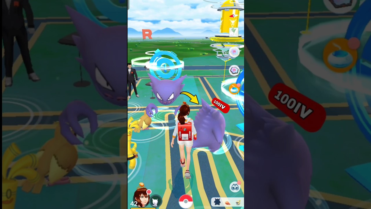 Found 100iv Full evolved Ghost Pokémon 