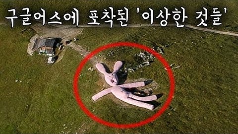 구글어스에 포착된 