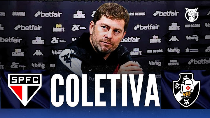 COLETIVA RAFAEL PAIVA AO VIVO | SÃO PAULO X VASCO | BRASILEIRÃO 2024