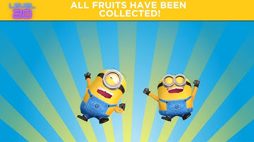 Collected All Fruits In First Run | Despicable Minion Rush | Despicable Minion Run Level-20 #minions