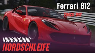 Ferrari 812 Superfast Gintani Track Day Nurburgring Nordschleife  Lap Assetto Corsa