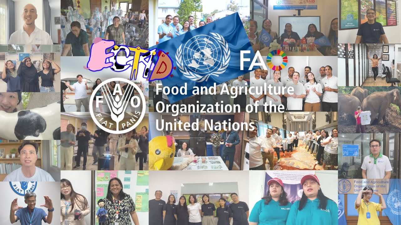 [🇺🇳UN] FAO ECTAD "ECTAD's Dream" Music Video (M/V)🎤🎶 - Dancing Queen Virtual Choir