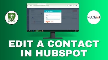 How to Edit a Contact in HubSpot - Quick Tutorial (2025)