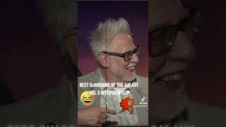 BEST GUARDIANS OF THE GALAXY VOL 3 INTERVIEW CLIP #shorts #guardiansofthegalaxyvol3 #jamesgunn