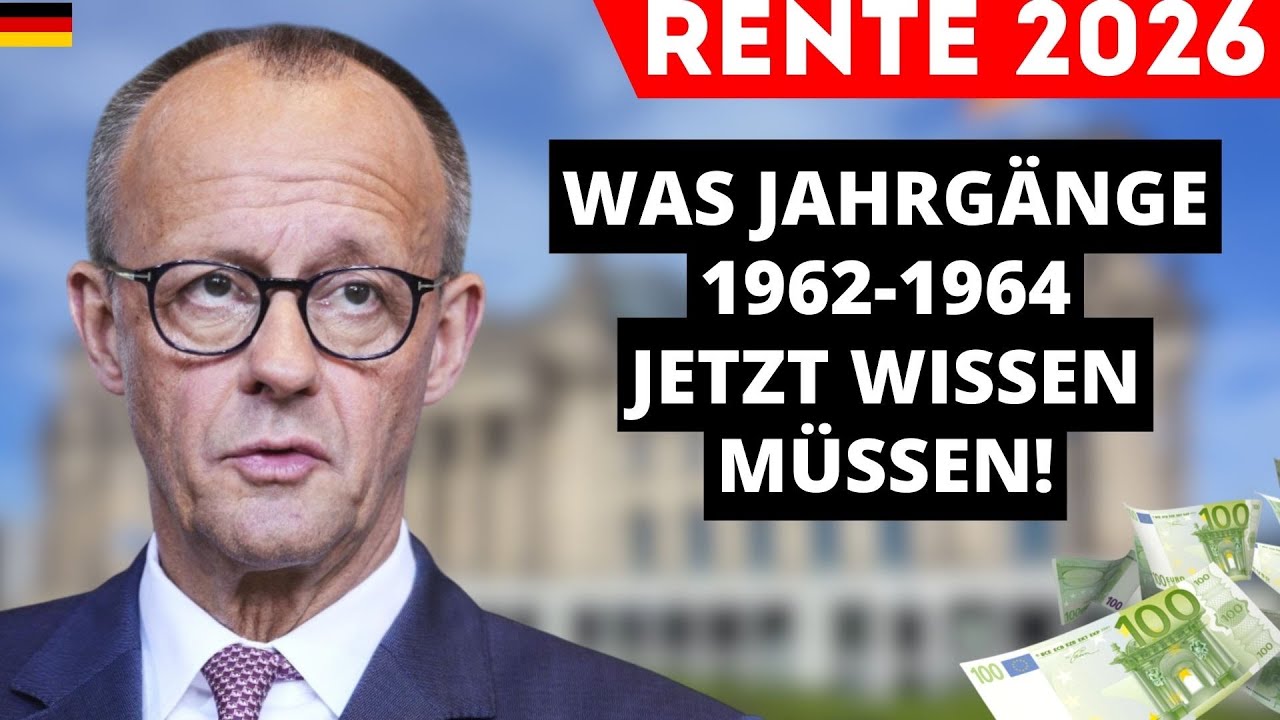 🚨Geburtsjahr 1962–1964? So ändern sich eure Renten ab 2026!