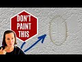 How to Fix Water Stains on Ceiling or Wall - Without Painting It! Using Bleach on Water Stains
