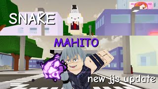 Jujutsu shenanigans added Mahito and Great Serpent!