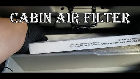 Cabin Filter Replacement Chevy Cobalt 2005-2010 (Replace Cabin Filter Chevy HHR & Pontiac G5)