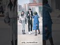 Couple fashion on the Street | Funny girls | Street Fashion | Chinese tiktok video | #shorts #viral