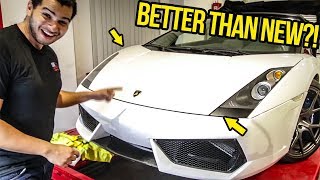My Cheap Lamborghini's Front End Is 100% DONE (It Looks BETTER THAN NEW?!)