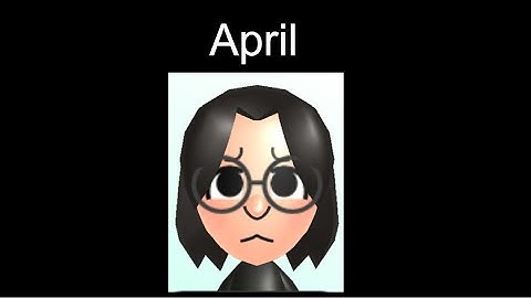 E notes custom Wii Sports CPU Mii Tutorial: April