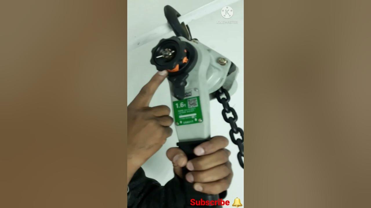 How to use easly and safety ratchet liver hoist in urdu/hindi YouTube