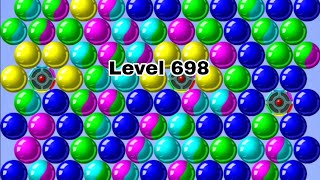 How To Play Bubble Game || Full Level - 698