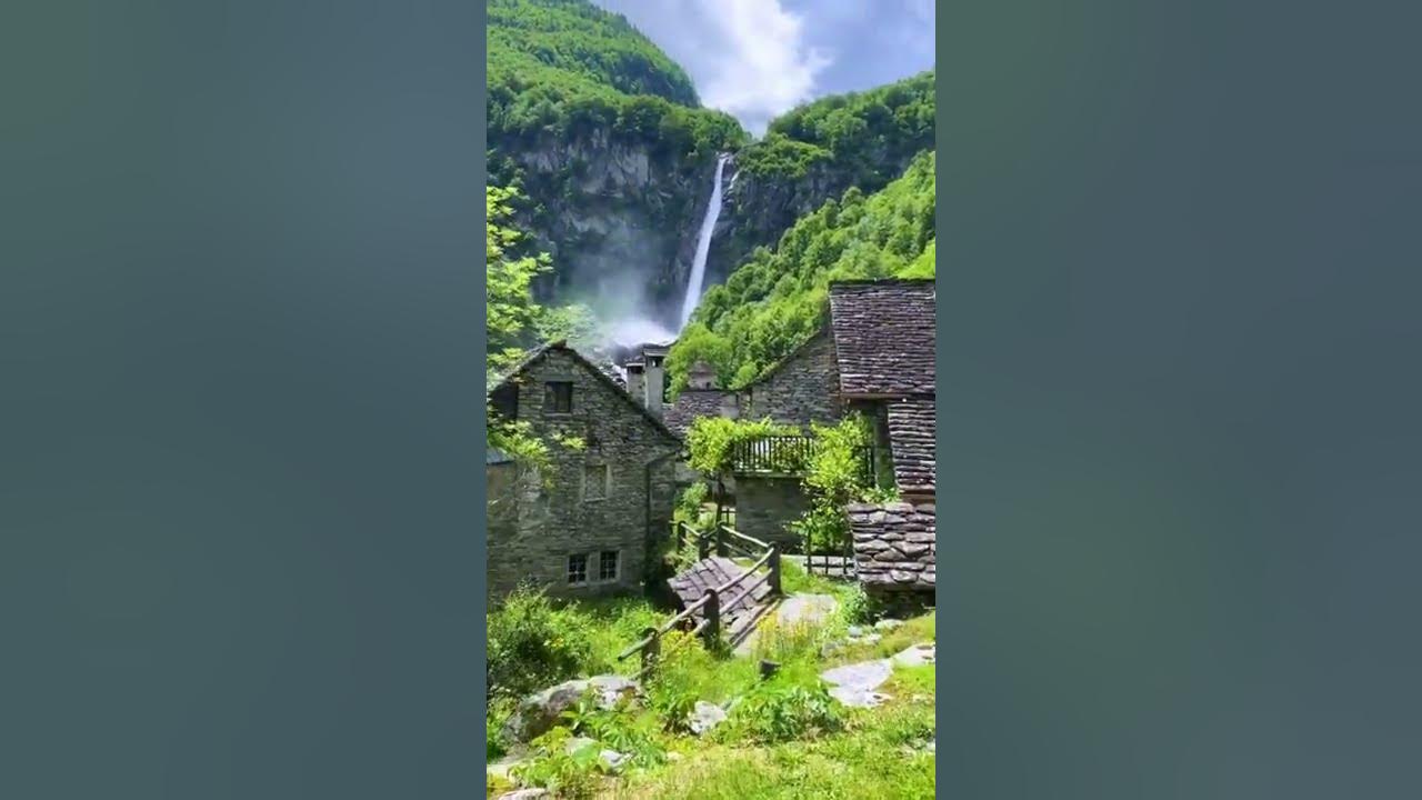 Деревня Фороглио Швейцария