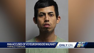 Police: Man accused of secretly photographing woman in Fairfield Township Walmart