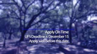 The FAFSA and Applying for Financial Aid at UF