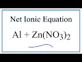 Net Ionic Equations and Spectator Ions