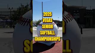 Senior Softball TAKES OVER Las Vegas 👀 - SSUSA Vegas Worlds #shorts #viral #fyp