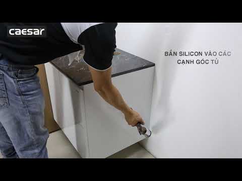 Video HappyHome - Cách lắp đặt tủ treo lavabo Caesar... - youtube