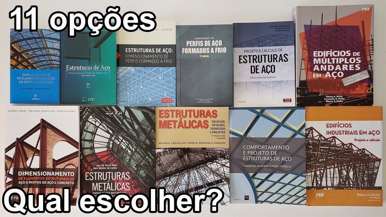 Livros de Estruturas Metálicas